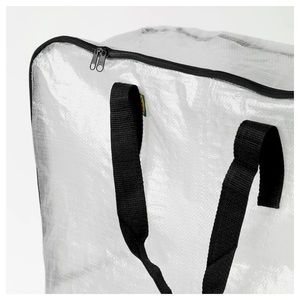 Set of 3 - Dimpa strong clear zipper storage bags